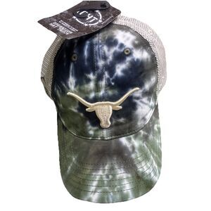 Texas Longhorns Hat Cap Snapback OHT Operation Hat Trick UT New NWT Tie-Dye